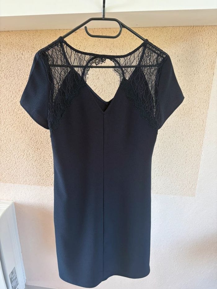 Robe bleu marine Grain de Malice dentelle - photo numéro 2