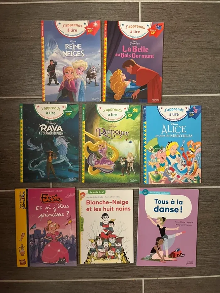 J’apprends à lire Disney cp