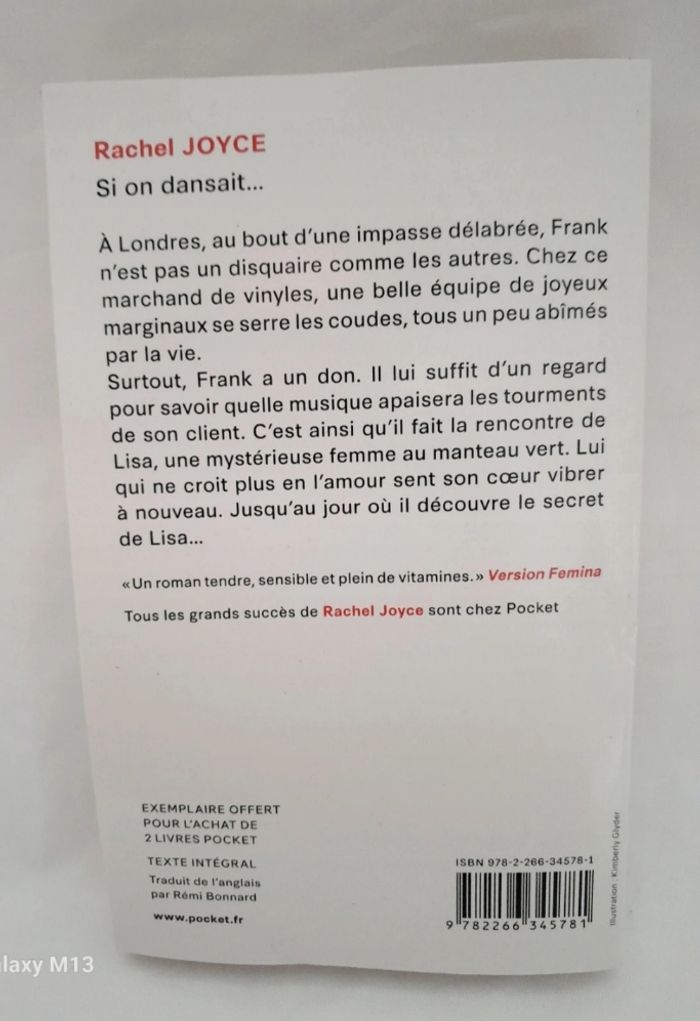 Si on dansait Rachel Joyce - photo numéro 2