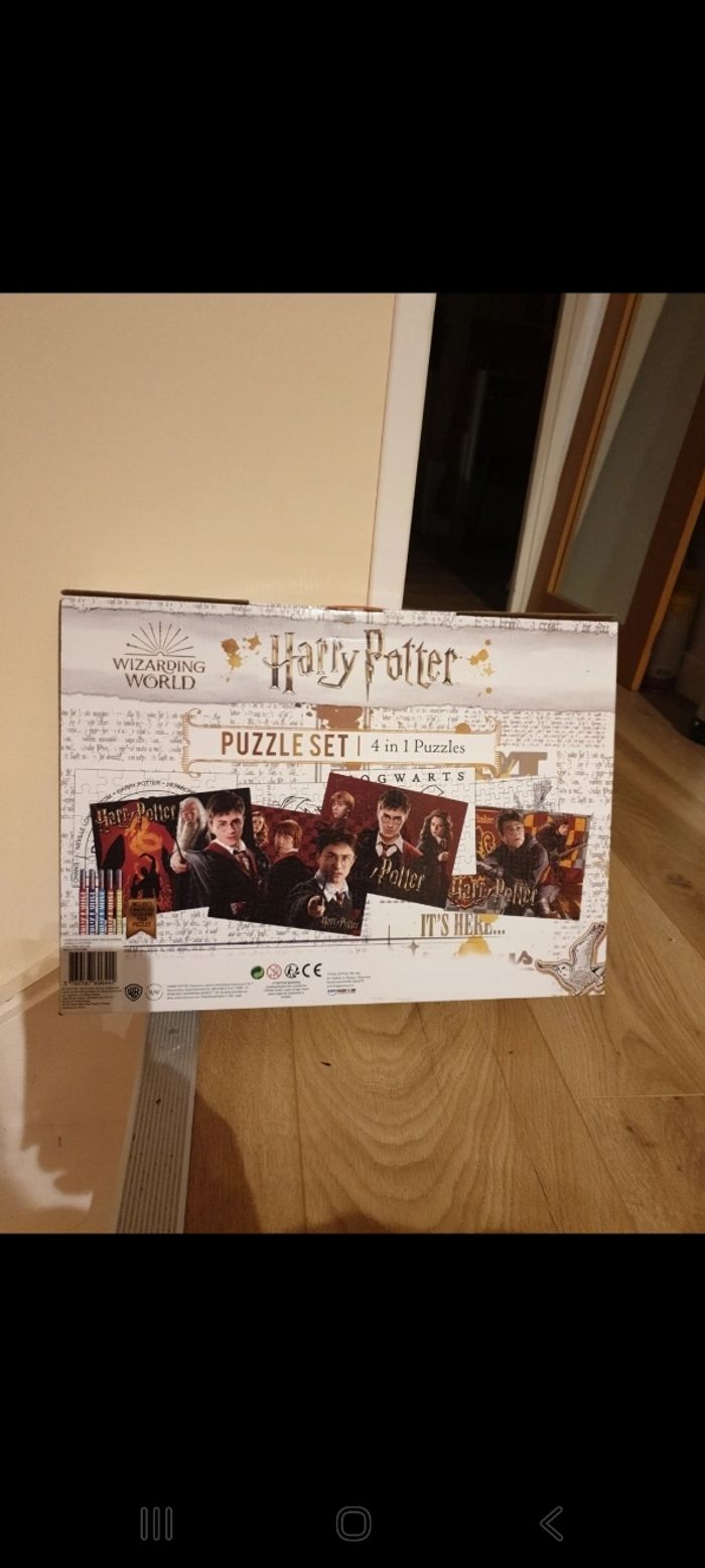 Lot de 4 puzzles Harry Potter neufs  4 en 1 - photo numéro 2