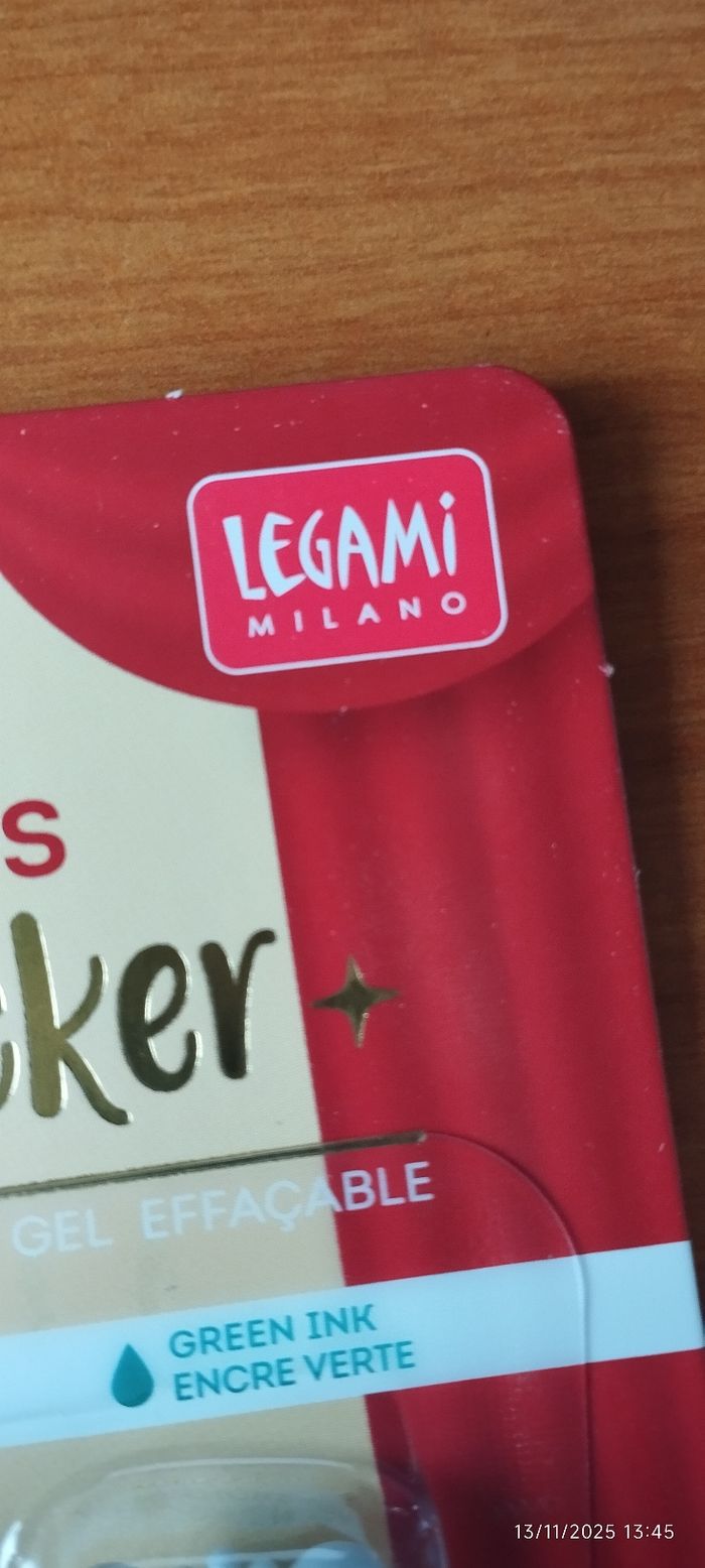 Legami Stylos effaçables Noël 2025 Nutcracker Édition limitée - photo numéro 4