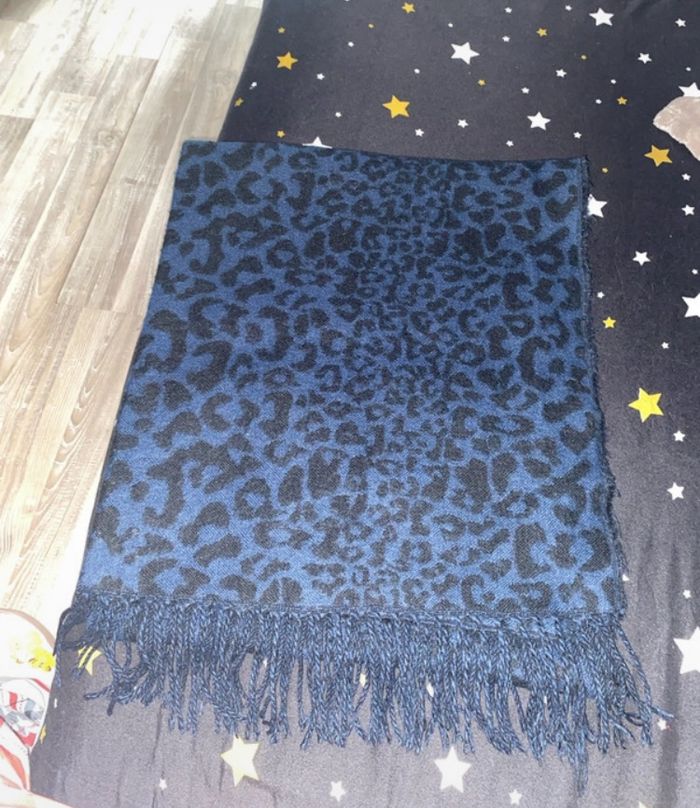 Écharpe épaisse zébré femme