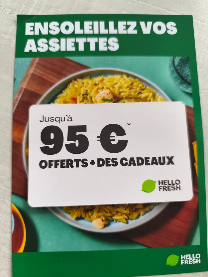 Carte hello fresh