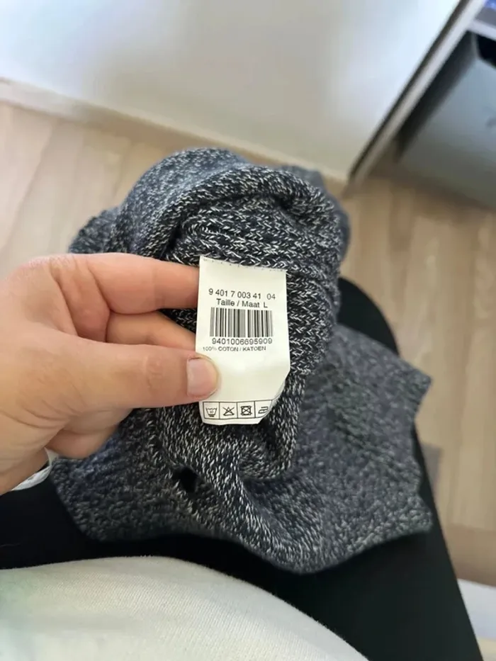 Homme L - Sweat à capuche bleu Armand Thierry - photo numéro 7