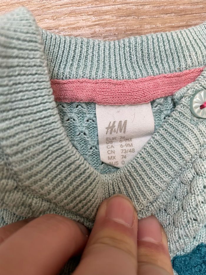 Pull bleu - photo numéro 2