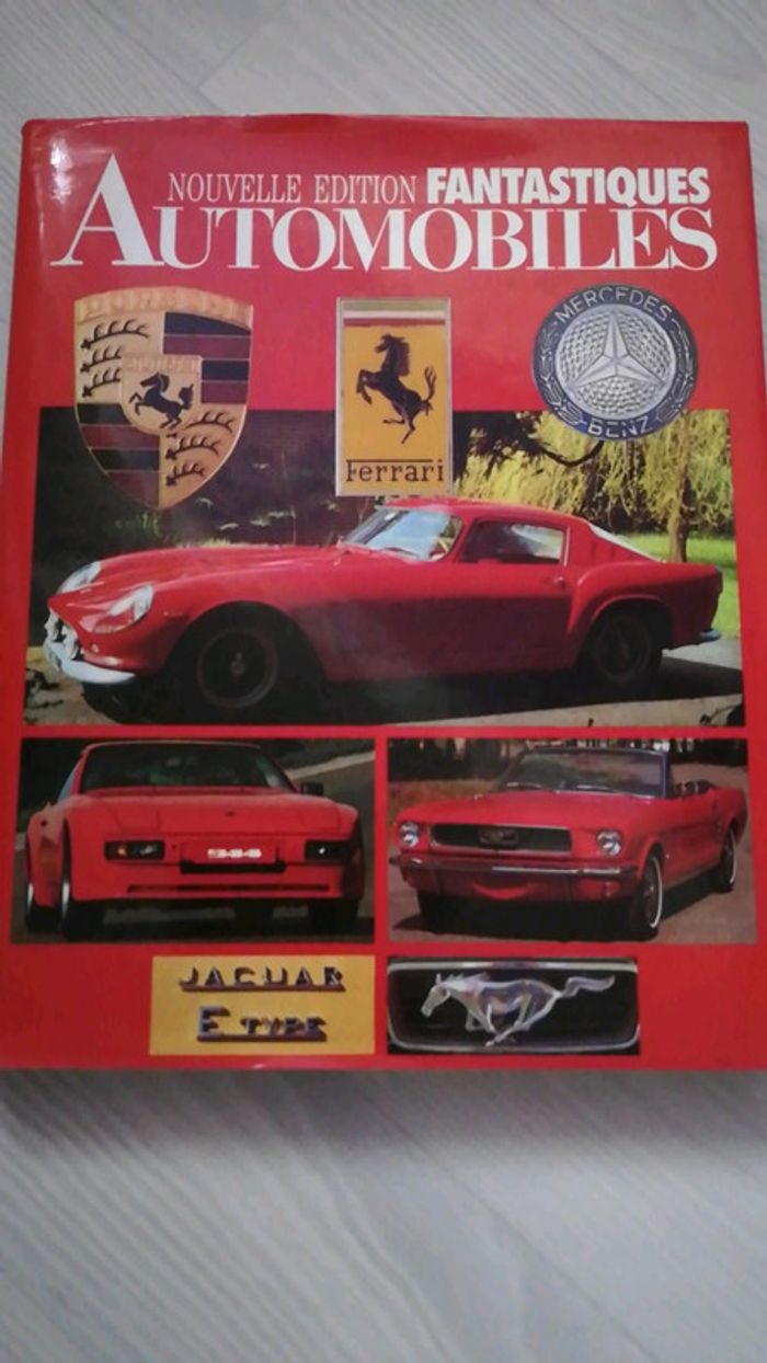 Livre fantastique automobile
