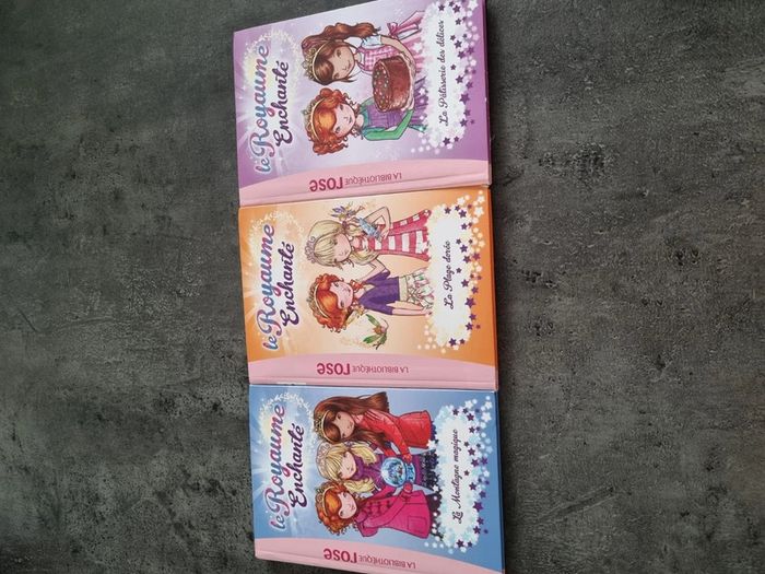 Lot de 3 livres : le royaume enchanté 🎀