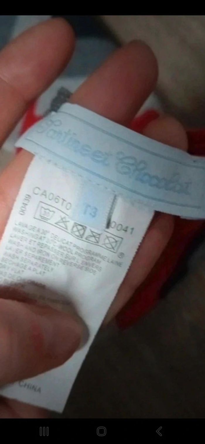 Écharpe Tartine et chocolat Taille 3 à rayures 👻 - photo numéro 4