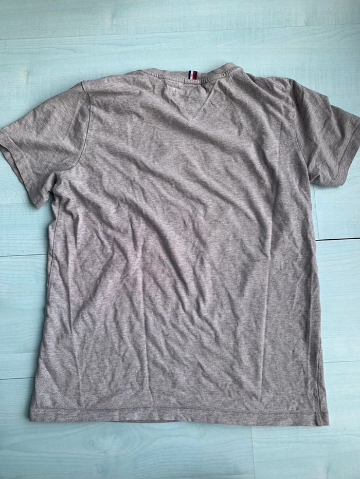 T shirt gris tommy hilfiger 14 ans - photo numéro 2