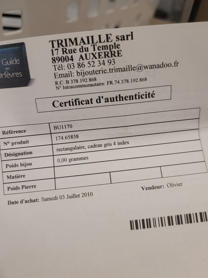 Montre - photo numéro 2