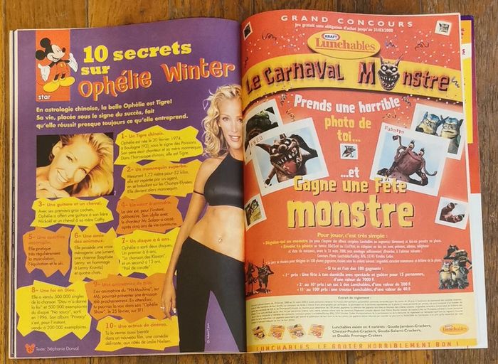 Ancien journal de mickey avec poster les Aristochats N°2488 année 2000 vintage - photo numéro 11