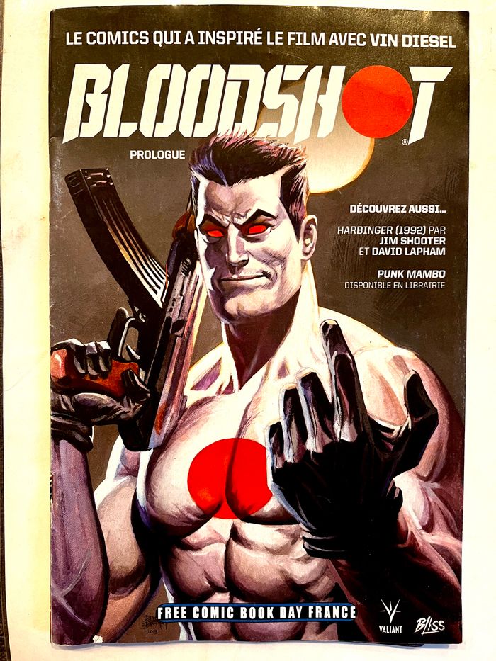 Comic Bloodshot Free comics book day