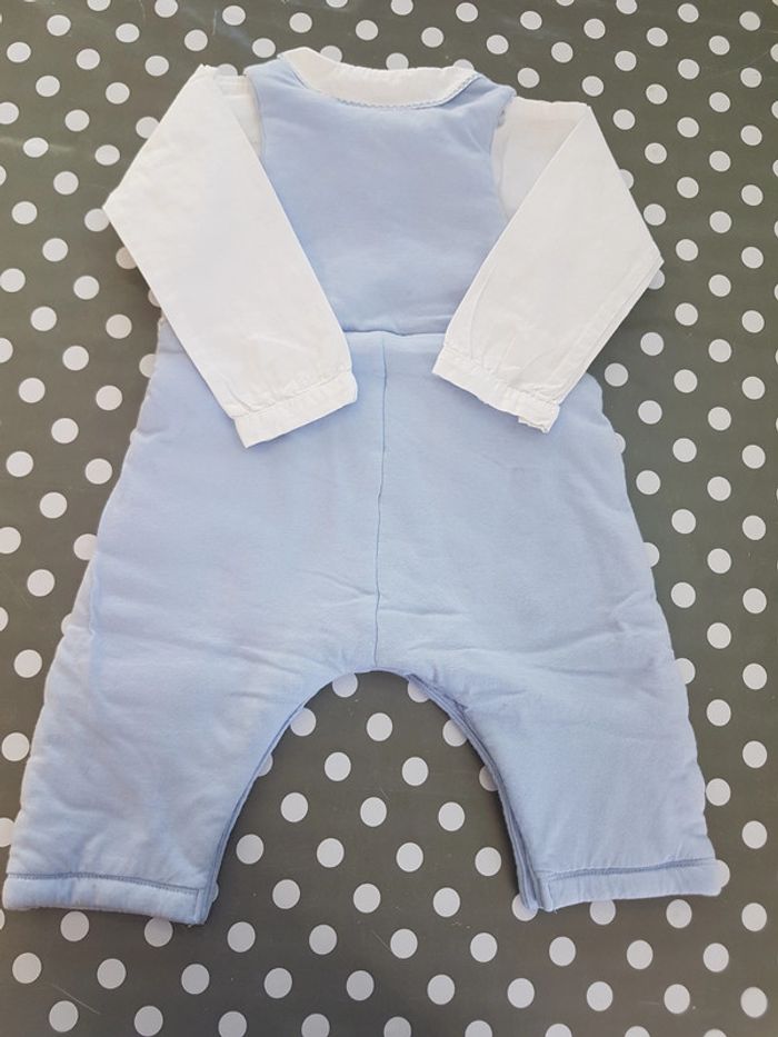 Ensemble chemise salopette molletonnée Acanthe - photo numéro 2