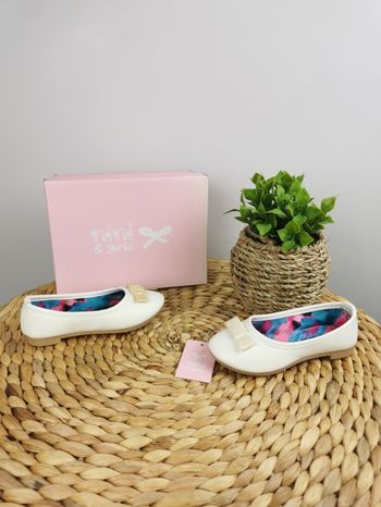 Ballerines blanches Nina Girl Pointure 24
