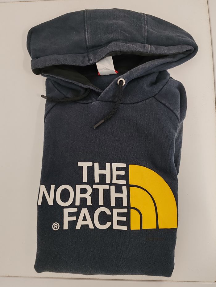 Sweat à capuche The North Face noir, M, logo floqué. - photo numéro 2