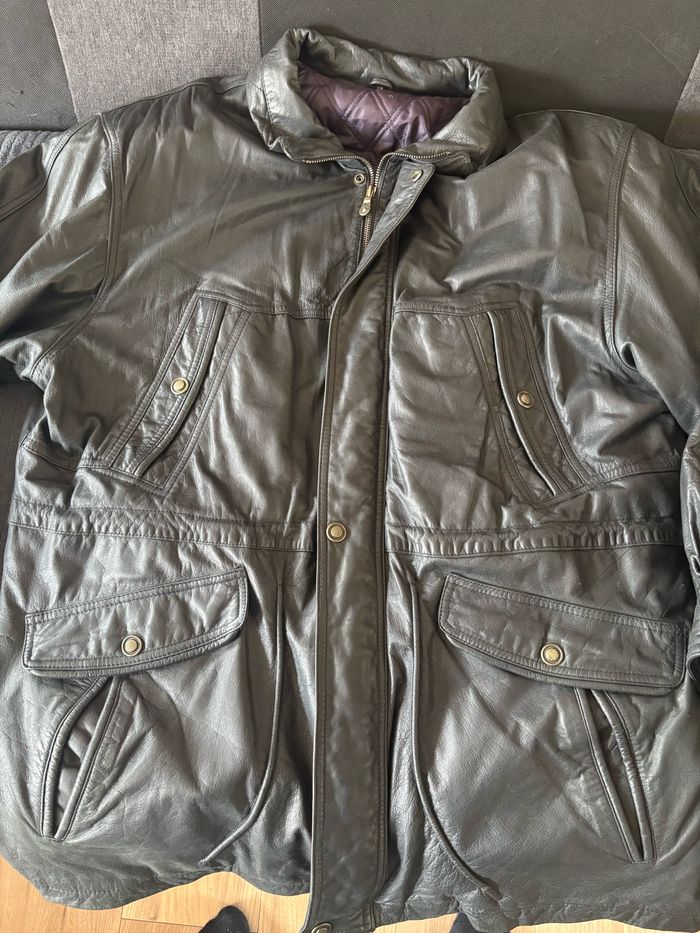 Veste en cuire homme - photo numéro 2