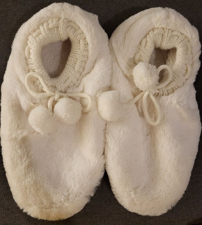 Pantoufle blanche Tex - photo numéro 2