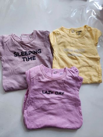 Lot pyjamas bébé fille taille 1 mois