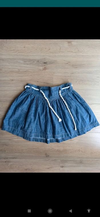 Jupe en jean kids graffiti Galeries Lafayette 10 ans