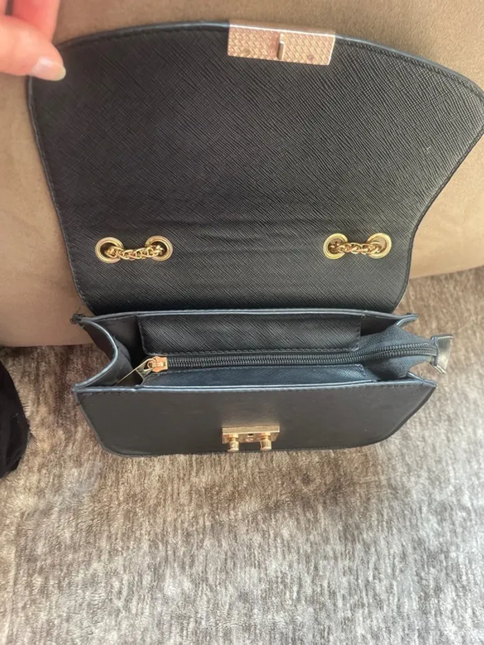 Sac à main lanière chaîne - photo numéro 4