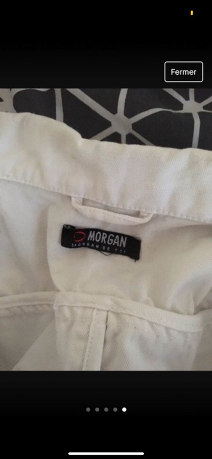 Veste blanche épaisse Morgan - photo numéro 4