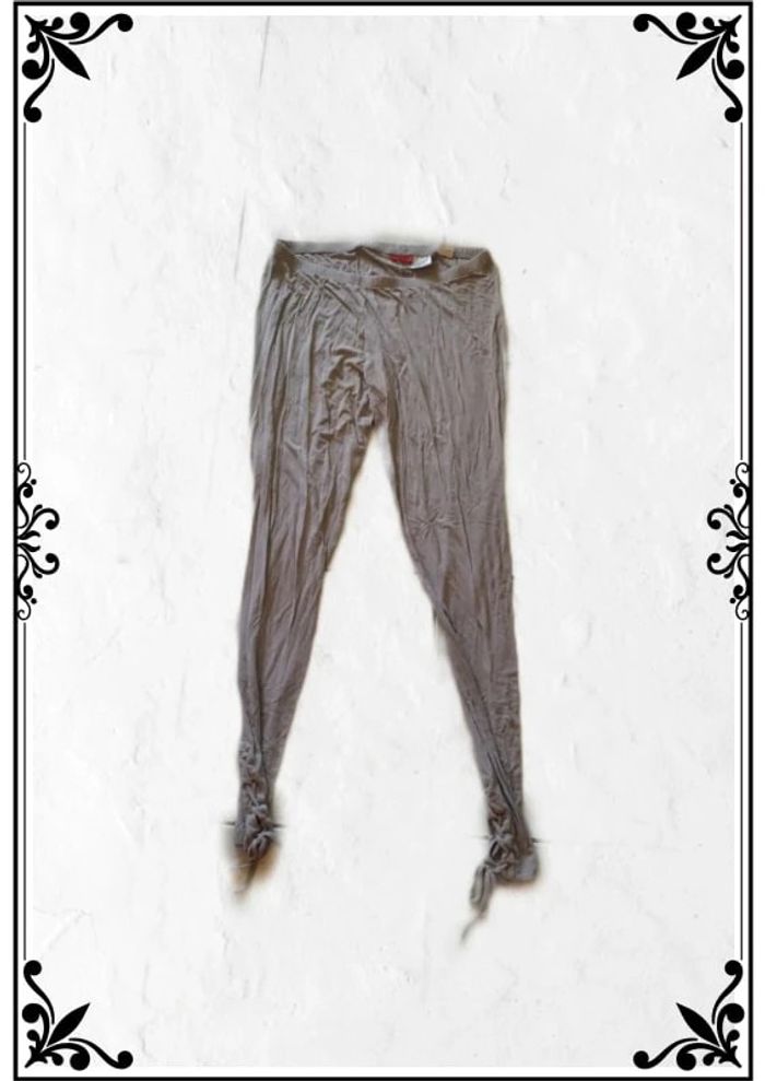 Leggings gris à noeuds taille 46 48
