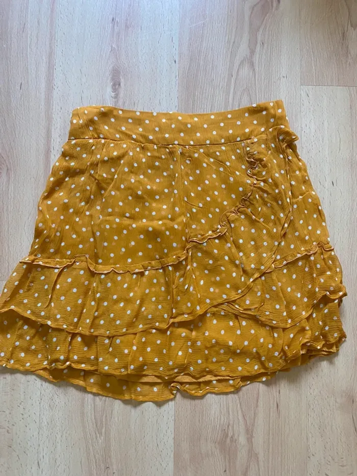 Jupe moutarde à pois - Sezane - photo numéro 6