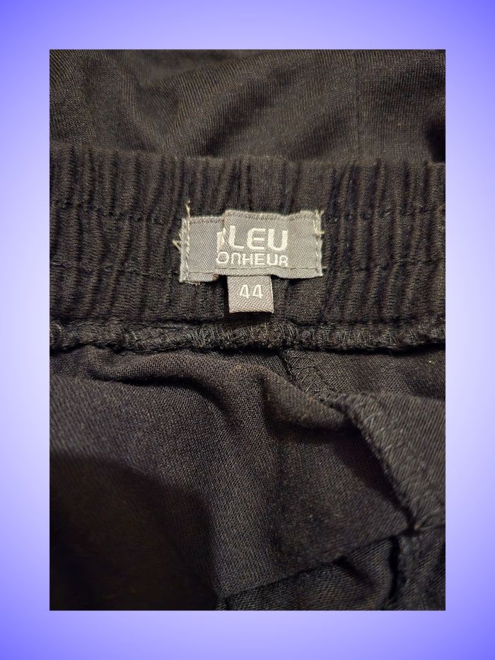 Jupe Longue Ample Noire Taille 44 XXL Bleu Bonheur - photo numรฉro 3