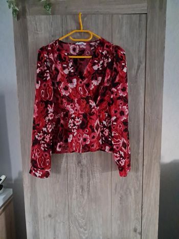Blouse cache cœur