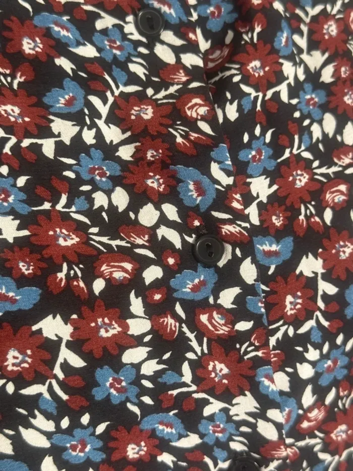 Robe longue à fleurs Zara – Neuve avec étiquette – Taille L - photo numéro 3