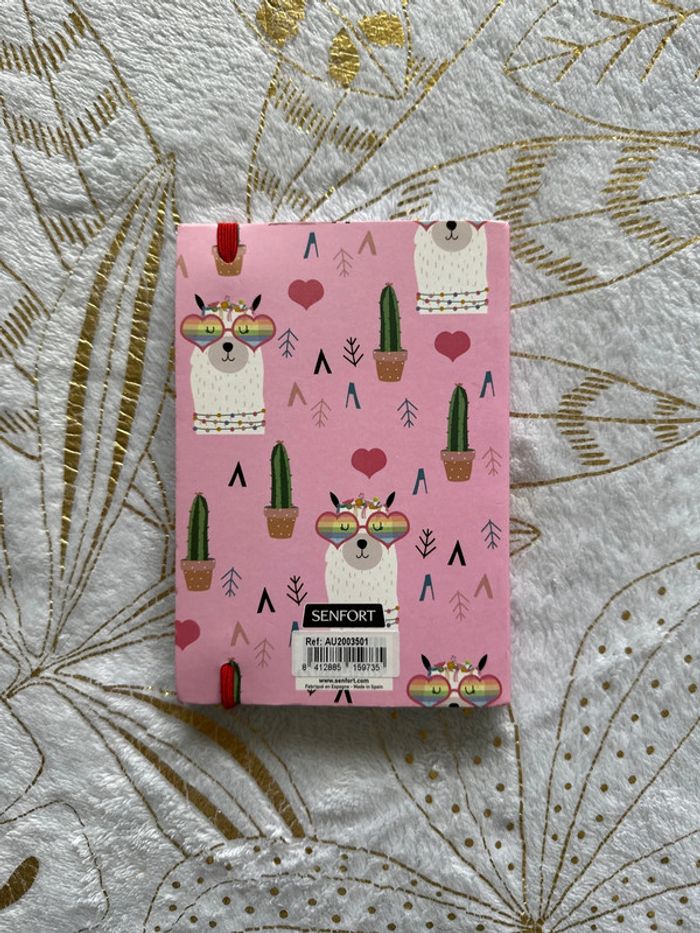 Petit carnet décor lama - photo numéro 2