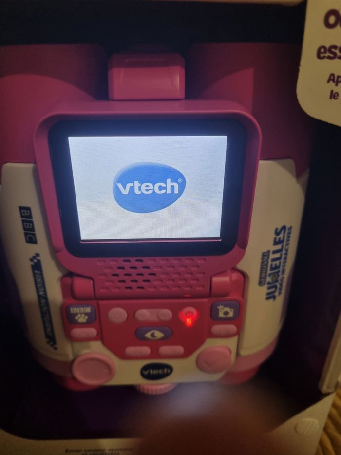 Vtech  genius xl jumelles vidéo interactive rose - photo numéro 7