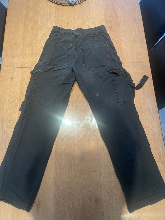 Pantalon en toile, cargo femme - photo numéro 2