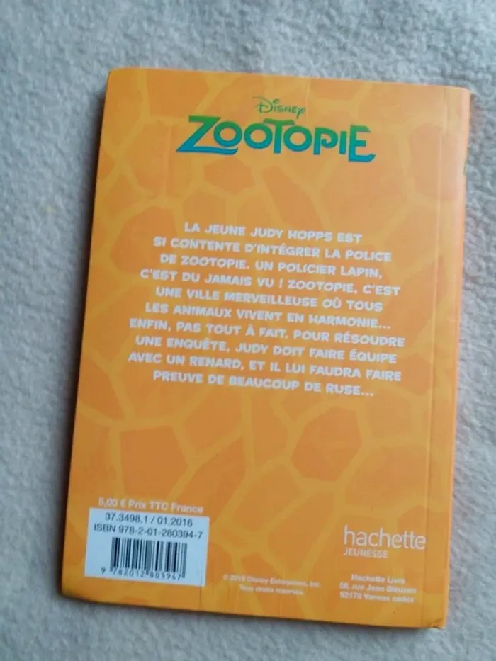 Livre : Zootopie - photo numéro 2