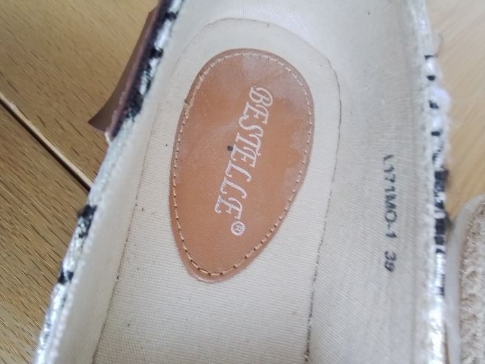 Espadrilles T39 ” Bestelle ” - photo numéro 4