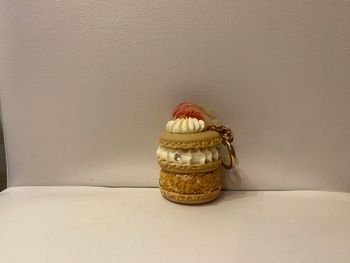 Porte macaron gâteau caramel figue 
