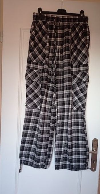 Pantalon à carreaux
