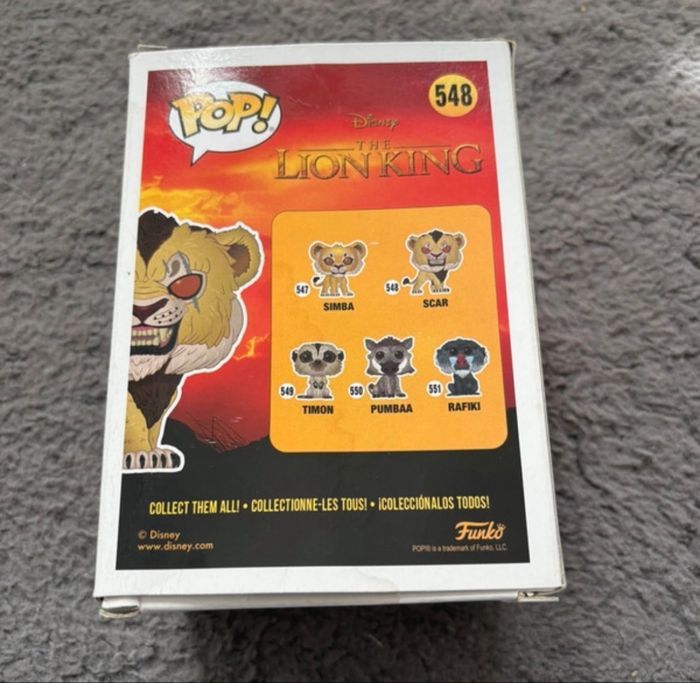 Funko pop Disney Scar le roi lion 548 - photo numéro 3