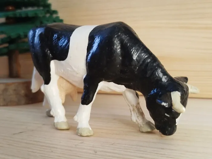 Schleich va hé noire et blanche Figurine animal de la ferme - photo numéro 3