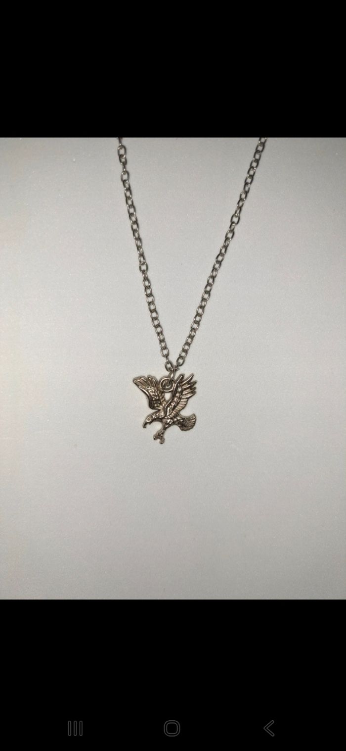 Collier pendentif aigle - photo numéro 4