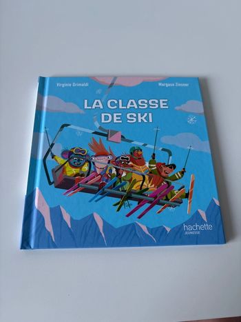 Livre la classe de ski Virginie grimaldi