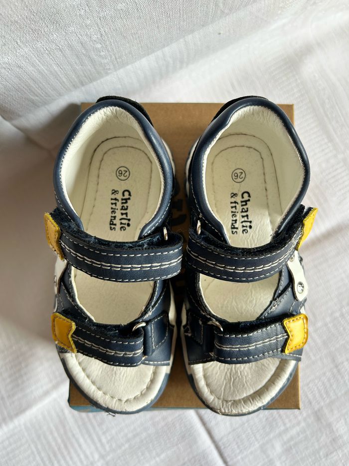 Sandales bleu - photo numéro 4