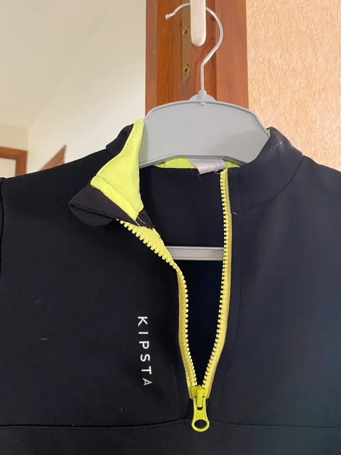 Pull zippé garçon KIPSTA 12 ans – Sport & confort - photo numéro 4