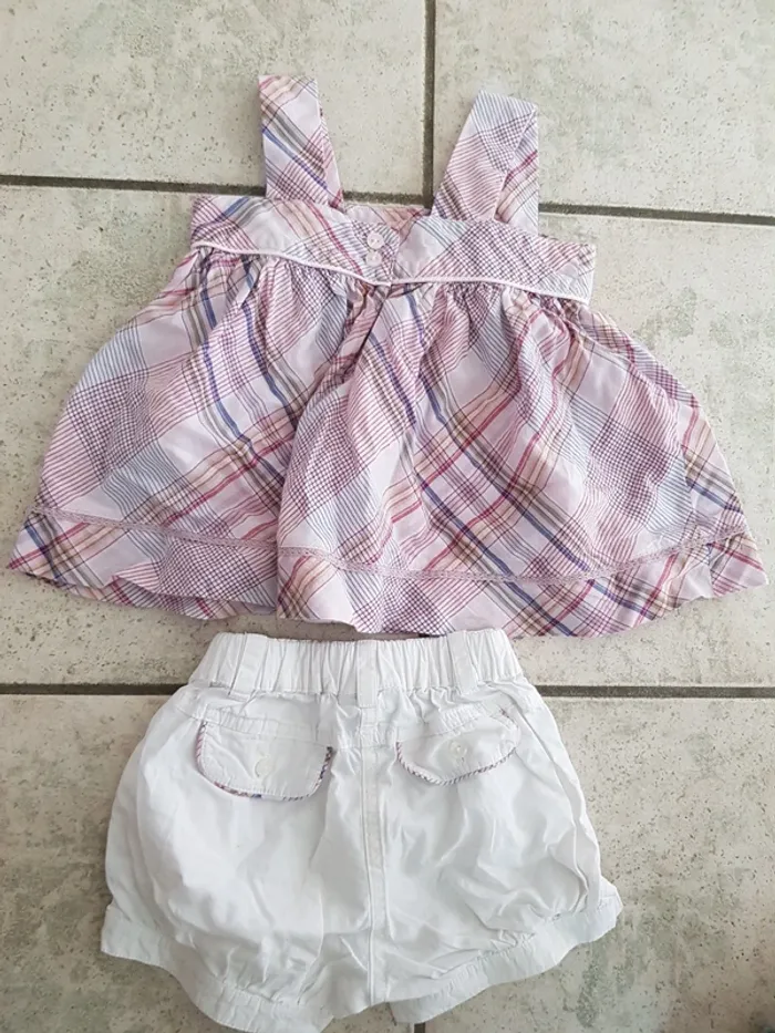 Ensemble débardeur+short, 18 mois - photo numéro 4