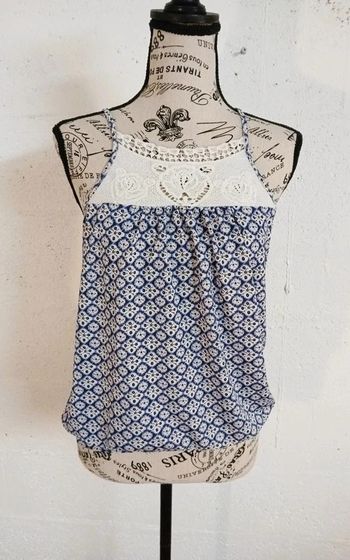 💙 Débardeur Cache Cache – Taille S – Très bon état