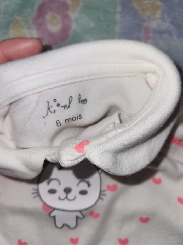 Pyjamas fille 6 mois - photo numéro 2