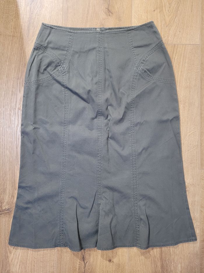 Jupe kaki