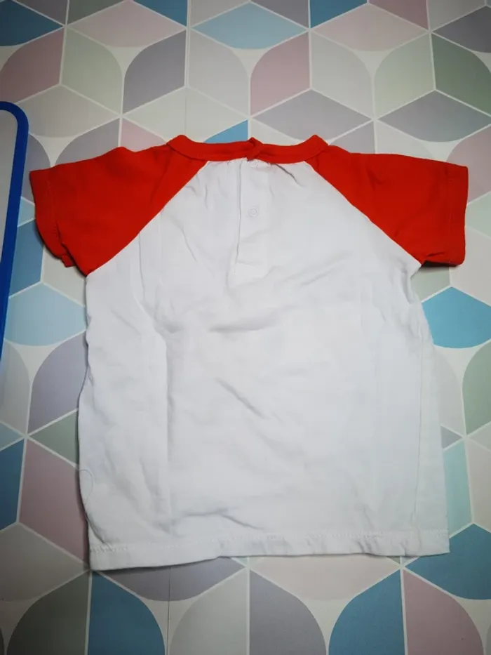 D4532 - tee-shirt garçon 18 mois - photo numéro 3