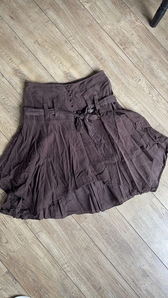 Jupe marron promod Tbe 38 M