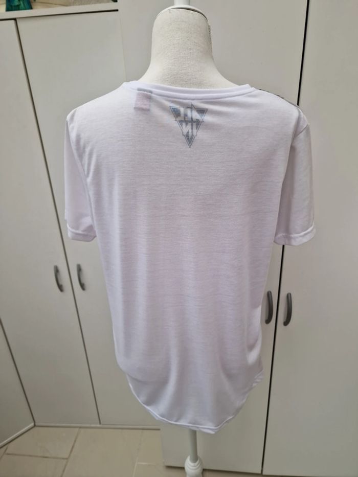T-shirt Blanc imprimé Baroque New York - photo numéro 5
